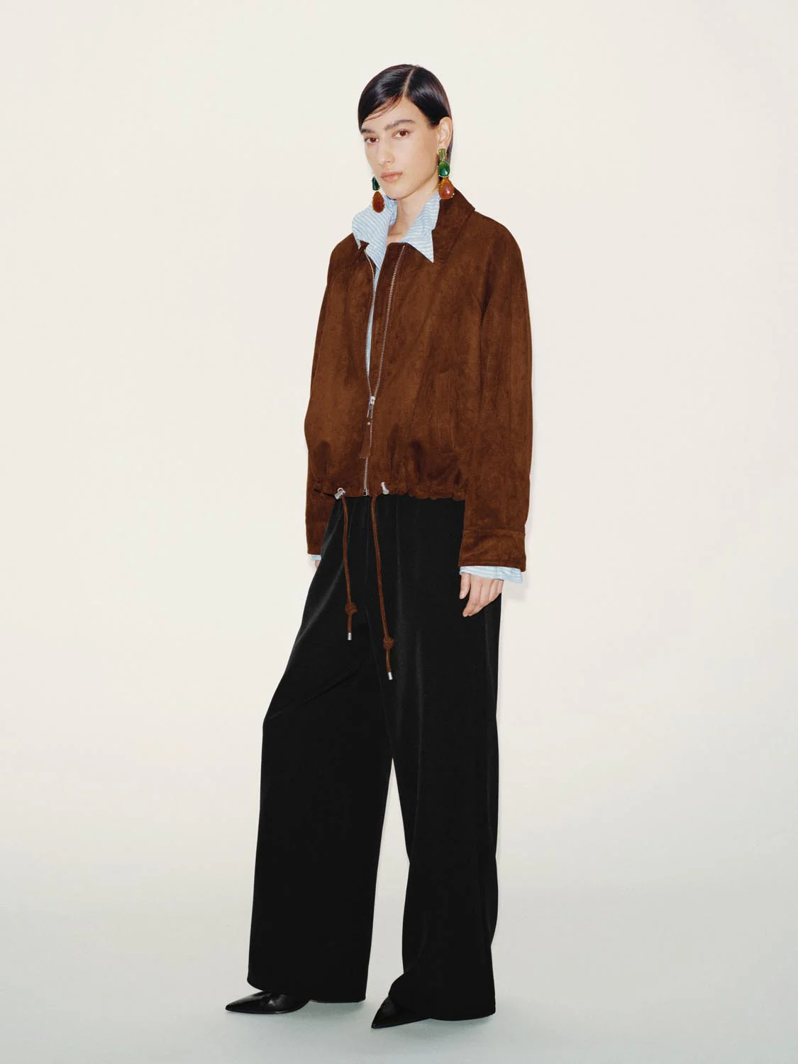 Drawstring Bomber Jackets - Image 5