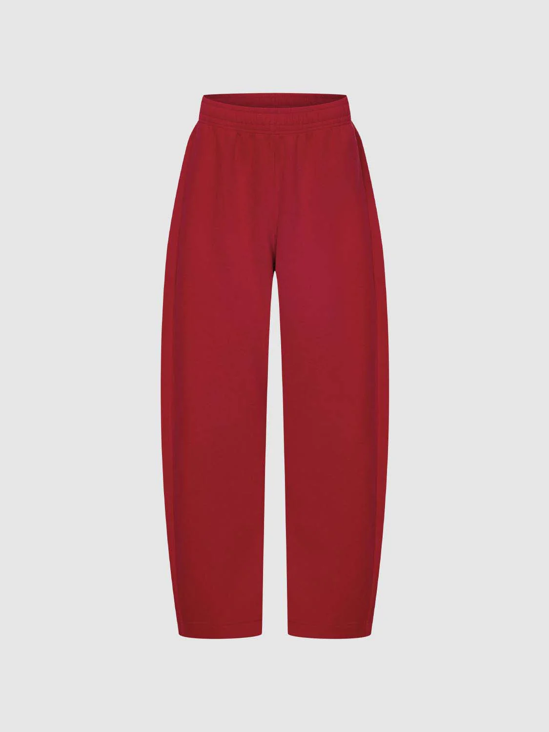 Drawstring Pull On Barrel Leg Pants - Image 2