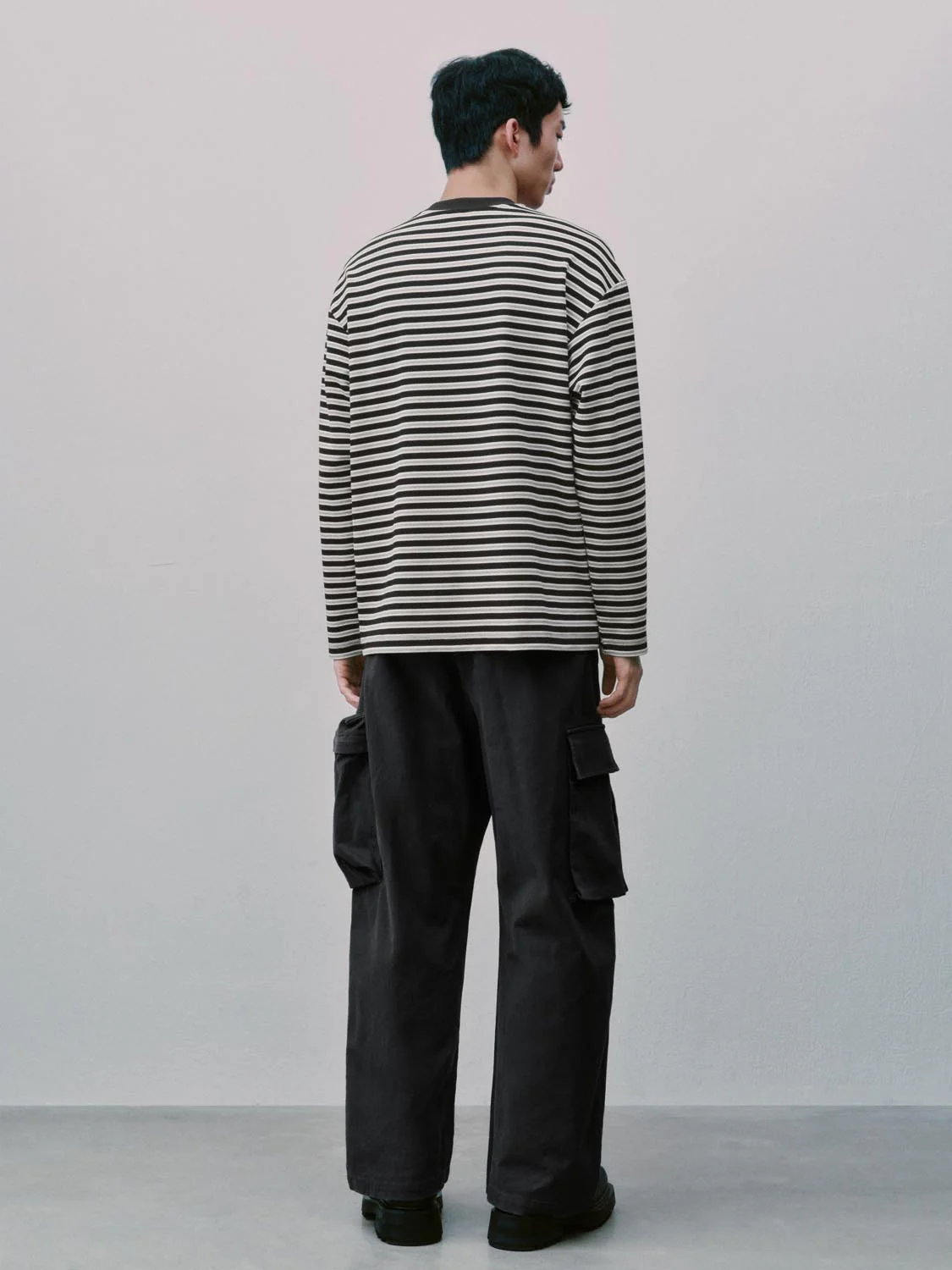 Drawstring Pull On Flap Pocket Cargo Pants - Image 7