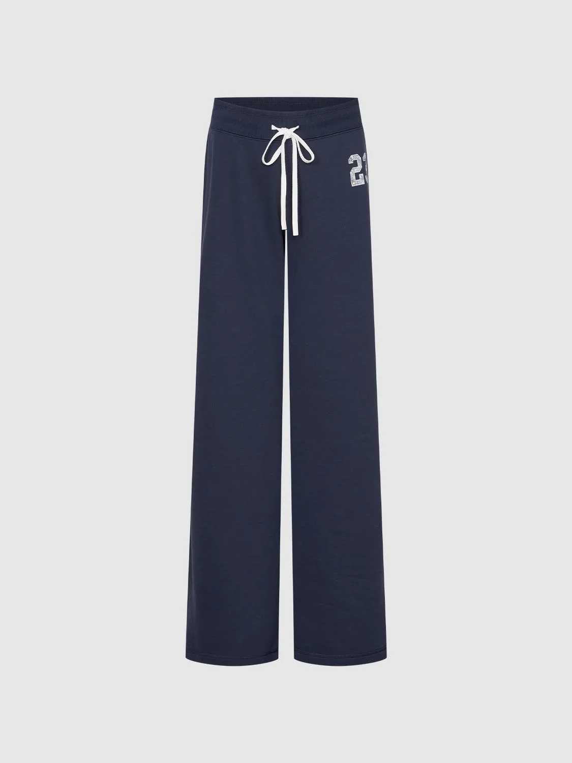 Drawstring Pull On Flare Leg Pants - Image 10