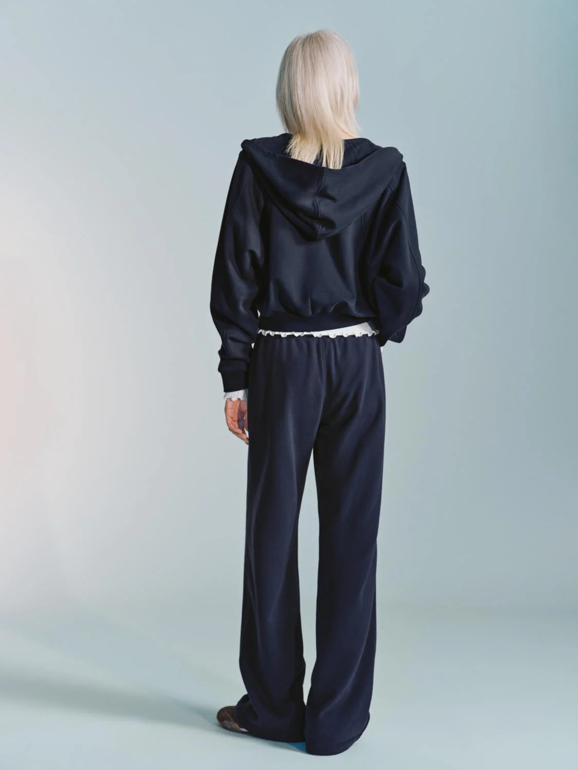 Drawstring Pull On Flare Leg Pants - Image 12
