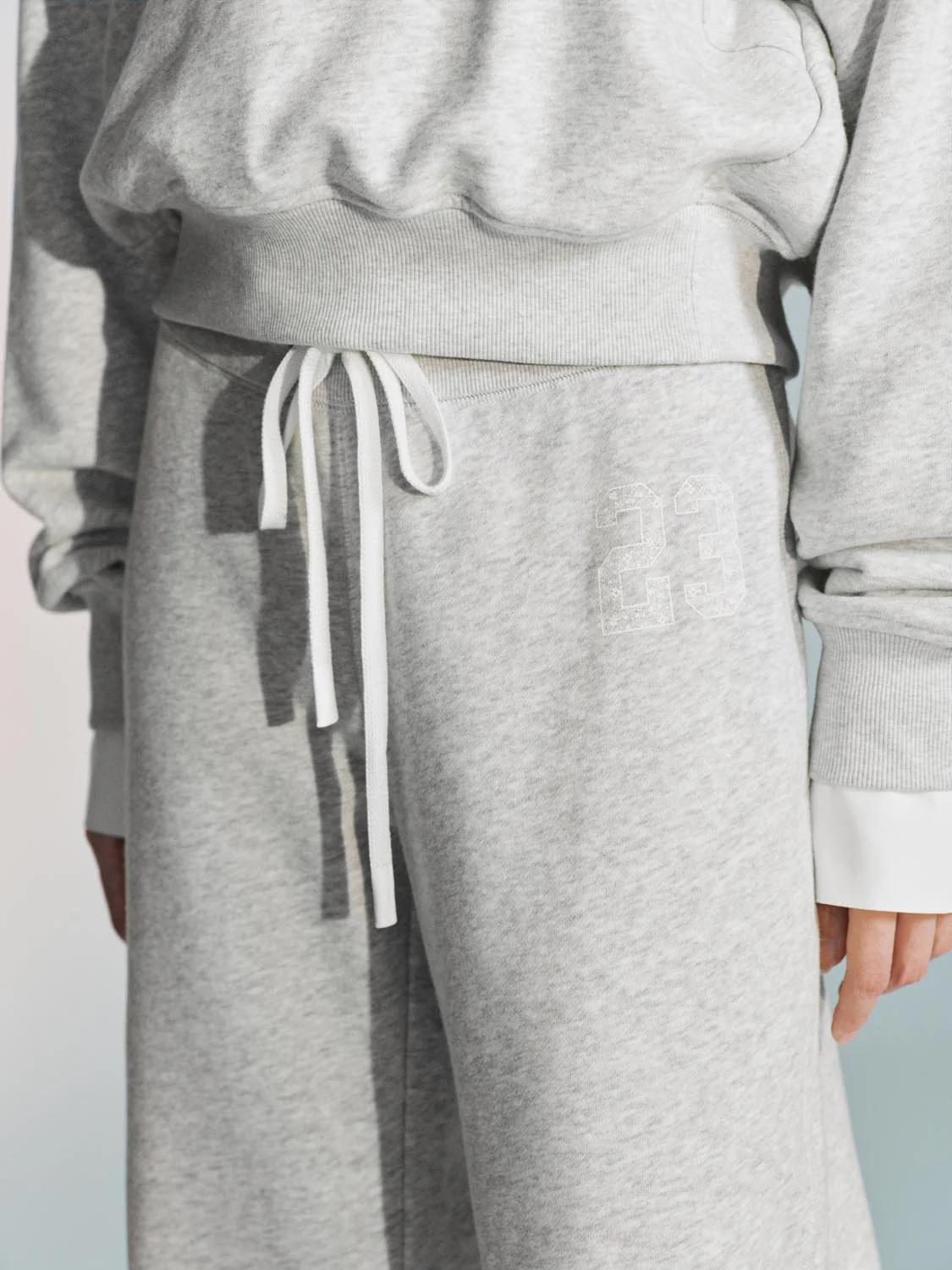 Drawstring Pull On Flare Leg Pants - Image 5
