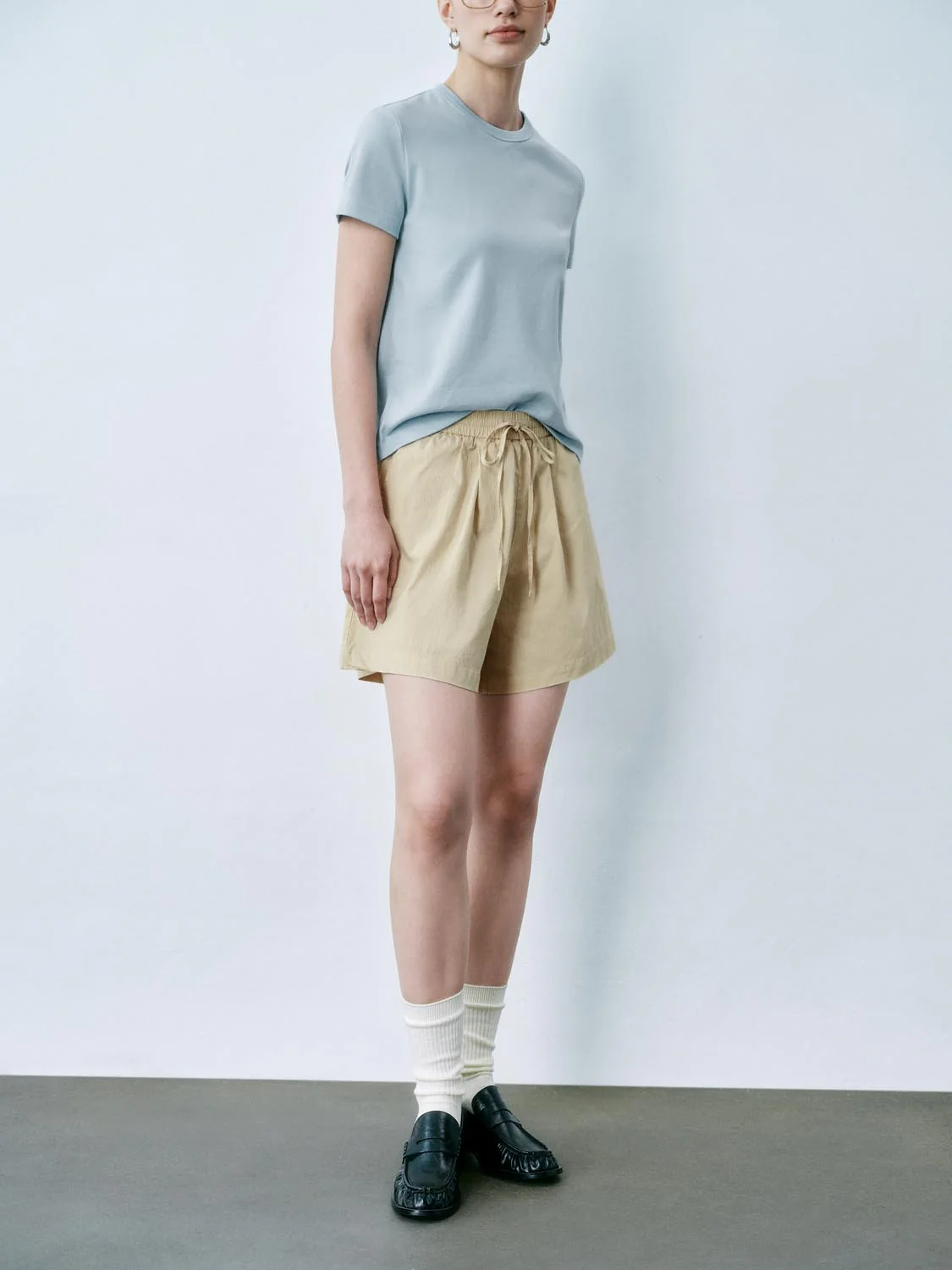 Drawstring Pull On Shorts - Image 11