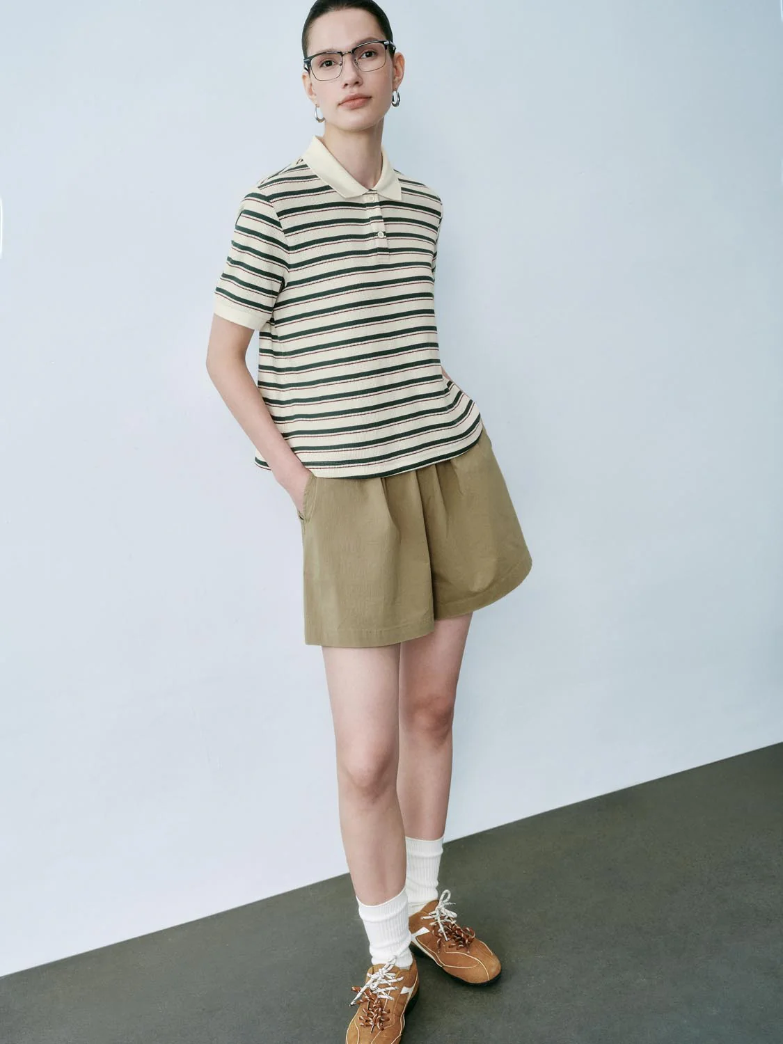 Drawstring Pull On Shorts - Image 4