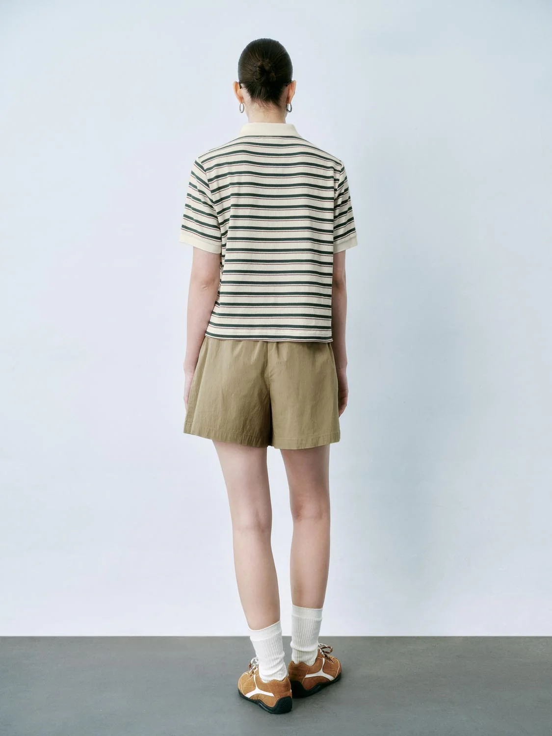 Drawstring Pull On Shorts - Image 5