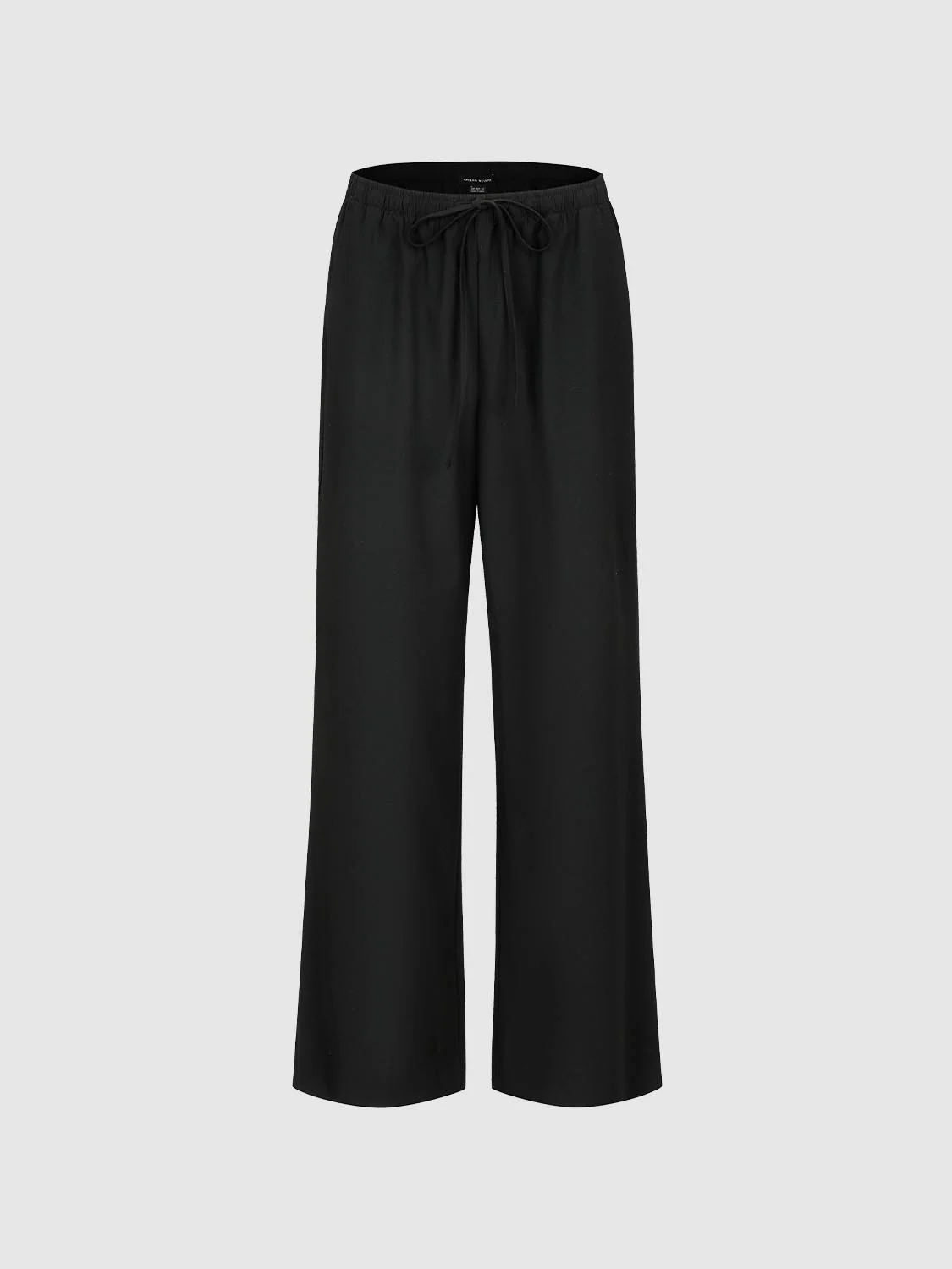 Drawstring Pull On Wide Leg Pants - Image 2