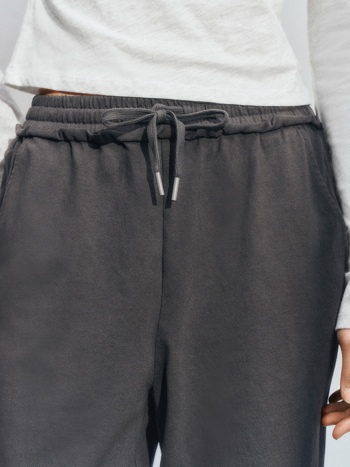 Drawstring Wide-Leg Pants - Image 6