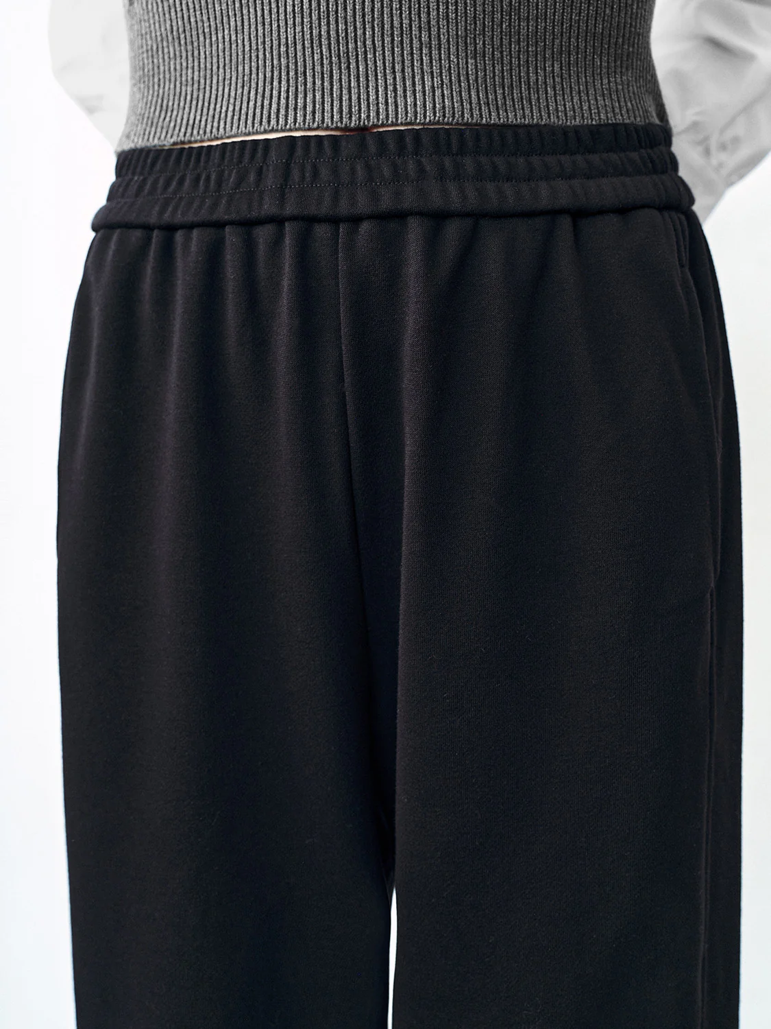 Elastic Waist Wide-Leg Pants - Image 18