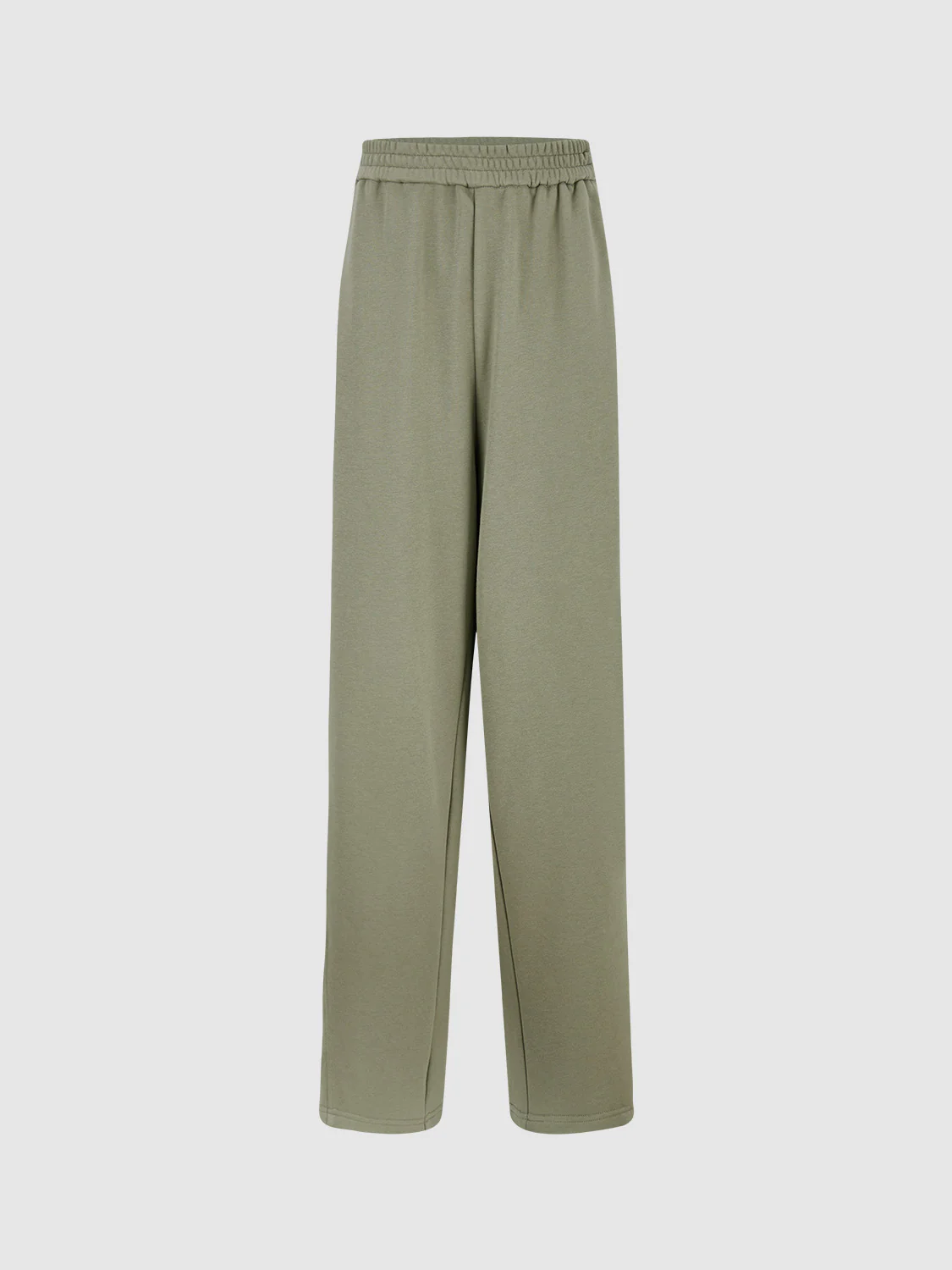 Elastic Waist Wide-Leg Pants - Image 19