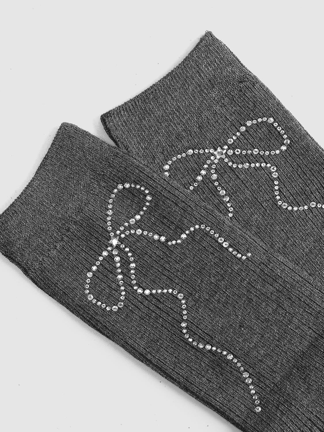 Embellished Bow Detail Ribbed Socks - Image 12