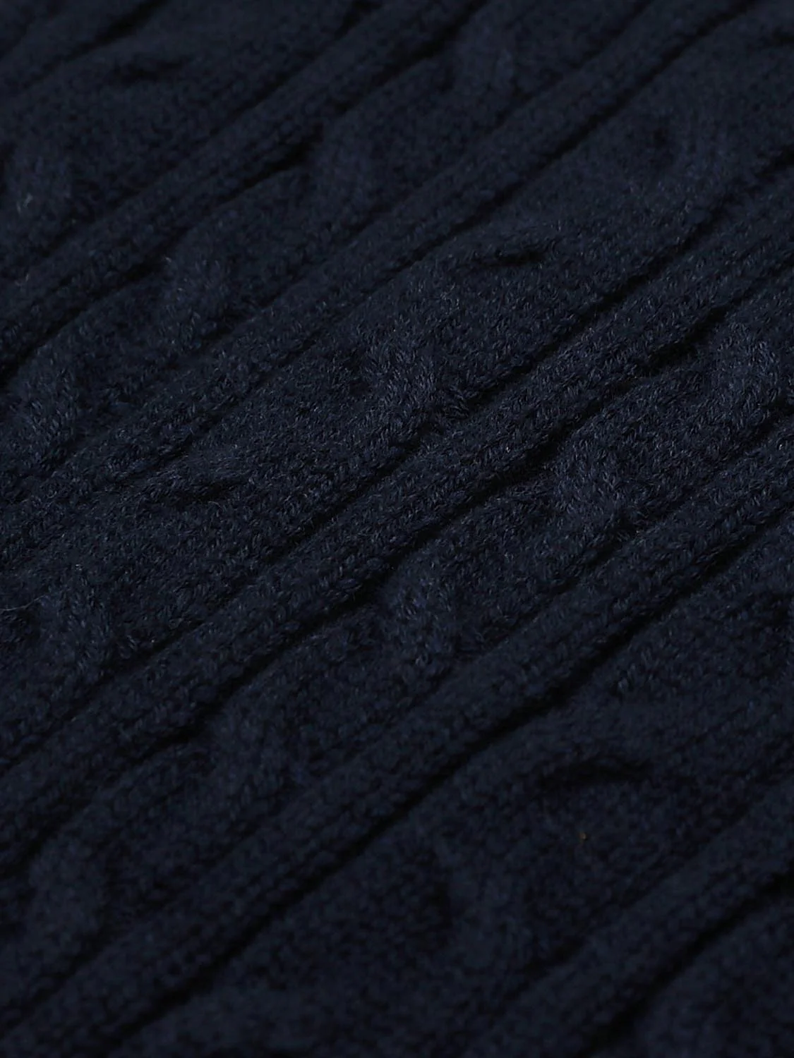 Embroidered Cable Knitted Cardigan - Image 8