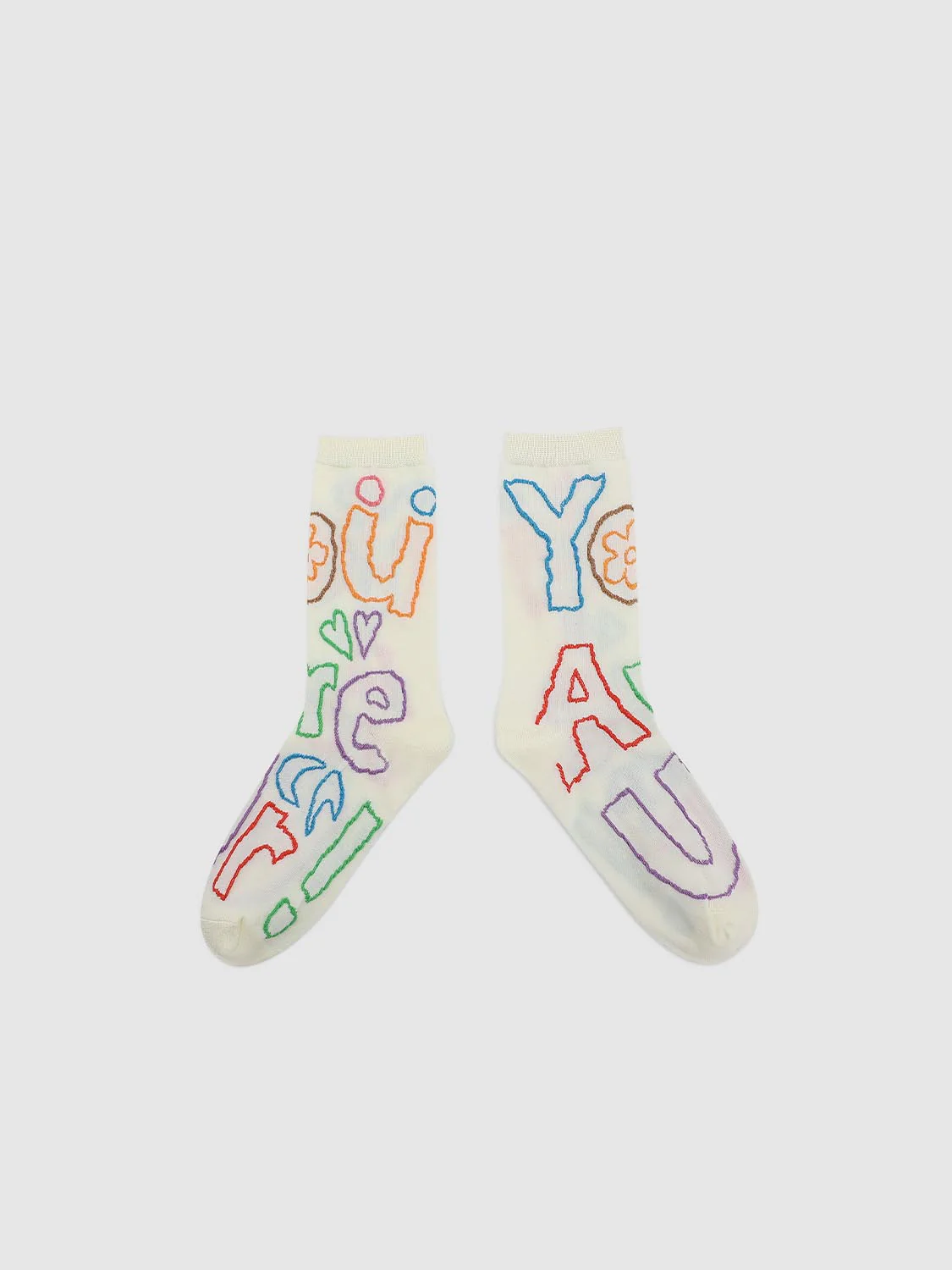 Embroidered Socks - Image 3