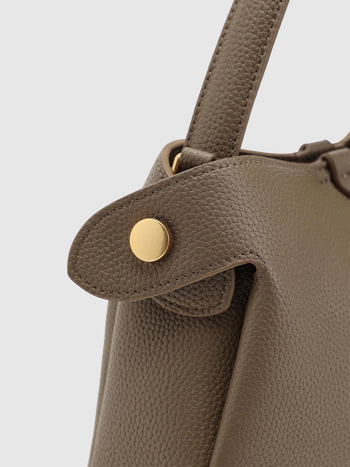 Faux Leather Handle Shoulder Bags - Image 13