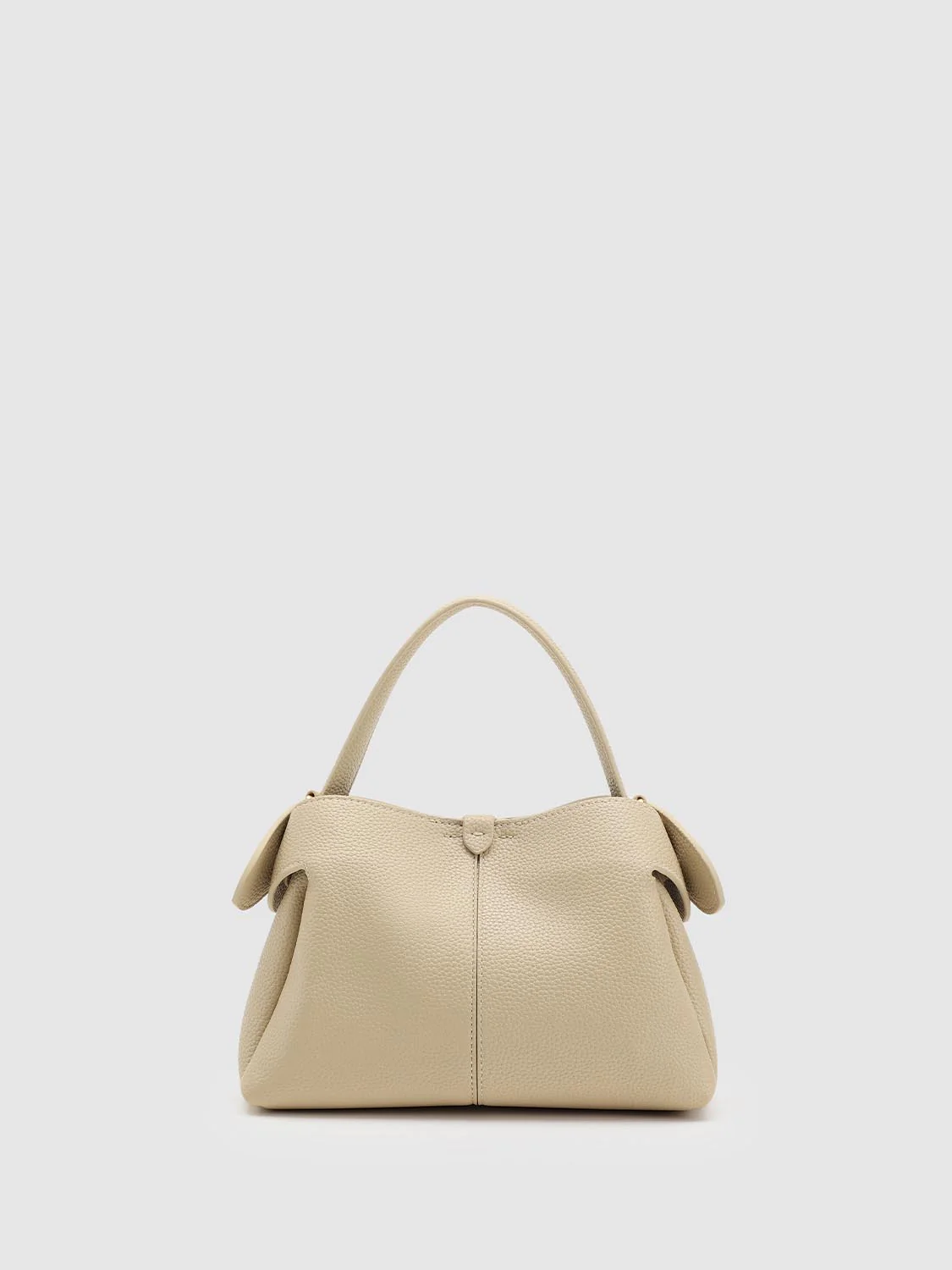 Faux Leather Handle Shoulder Bags - Image 2
