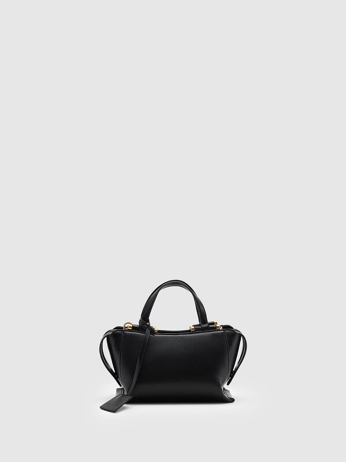 Faux Leather Handle Shoulder Bags - Image 9