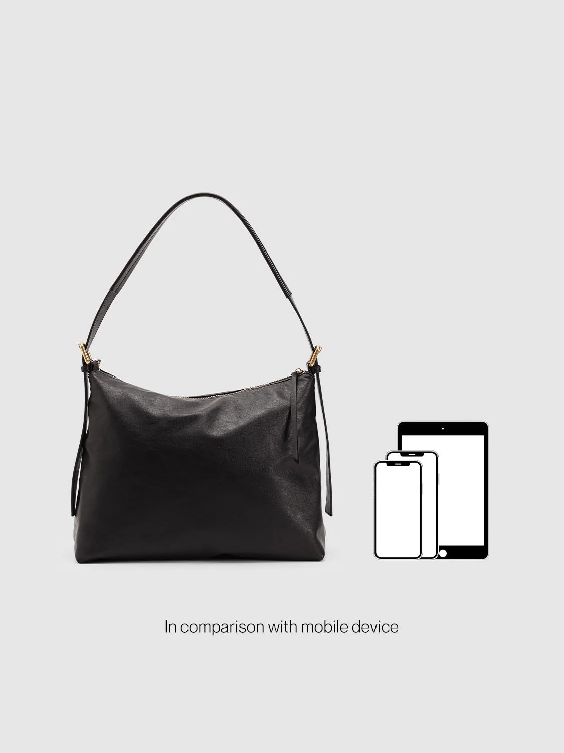 Faux Leather Oversize Shoulder Bags - Image 7