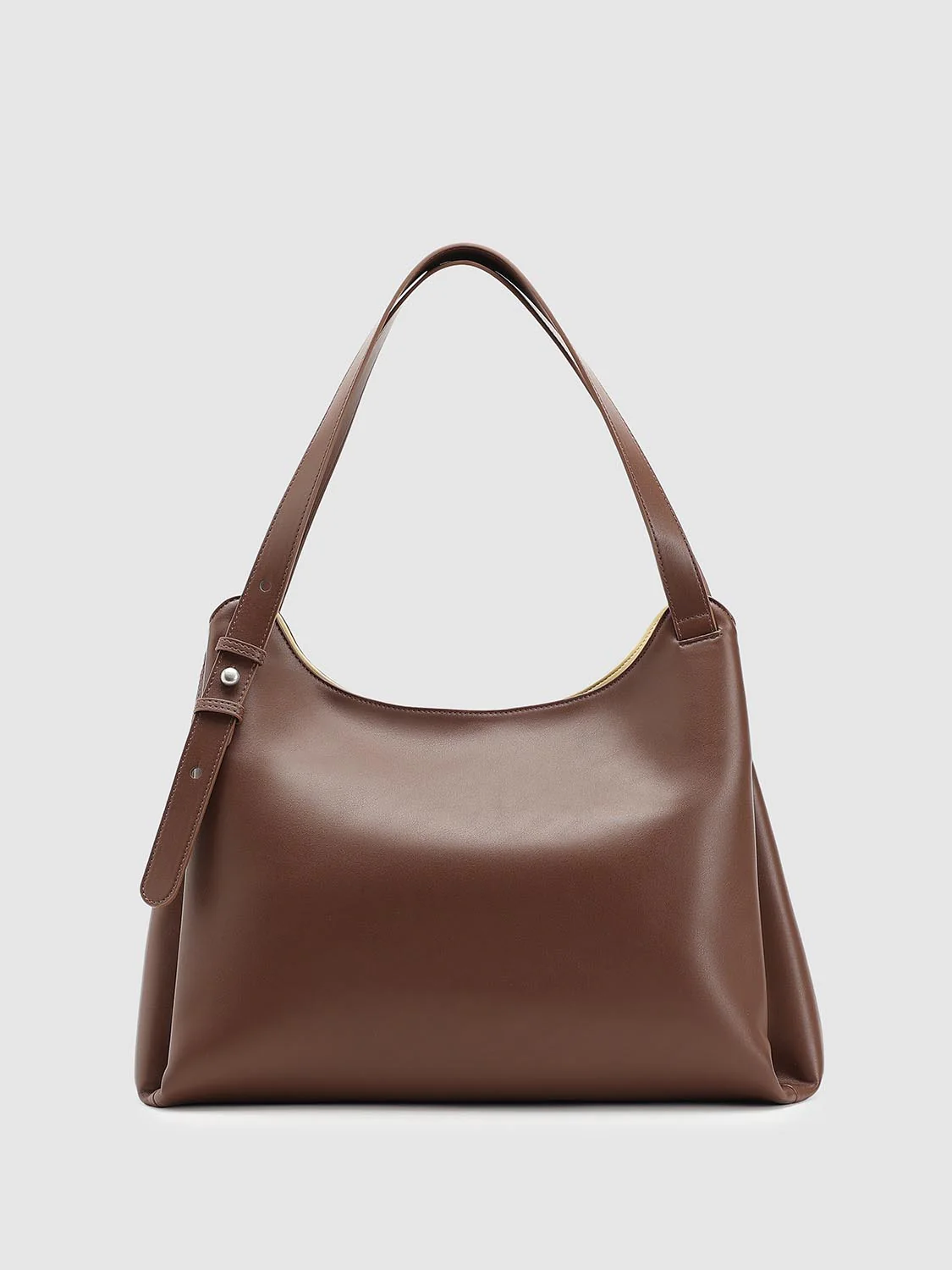 Faux Leather Oversized Shoulder Bags - Image 2