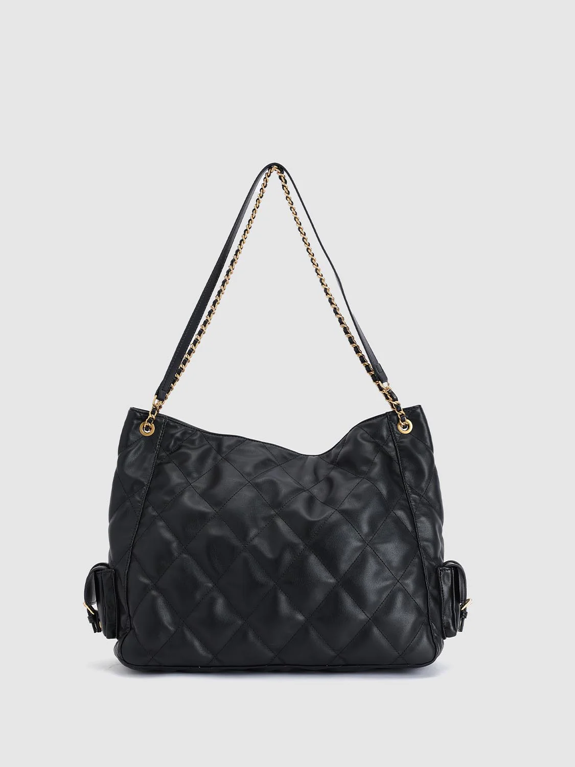 Faux Leather Quilted Shoulder Crossbody Bags - Image 2