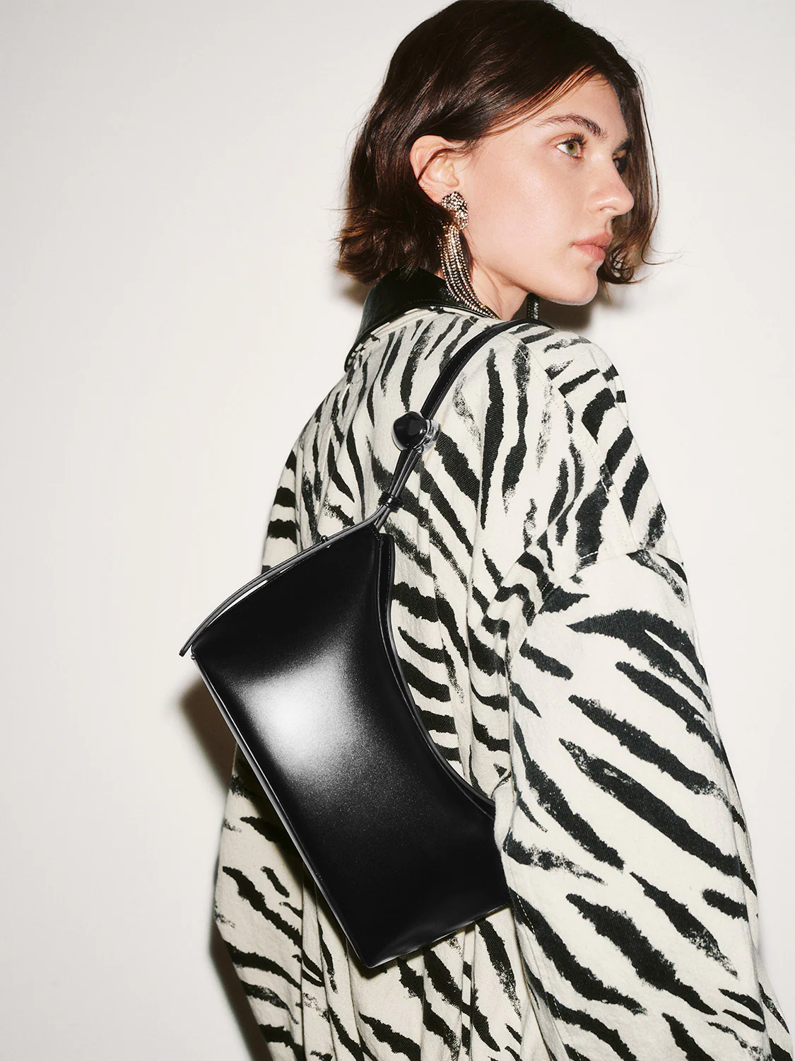Faux Leather Shoulder Bags - Image 8