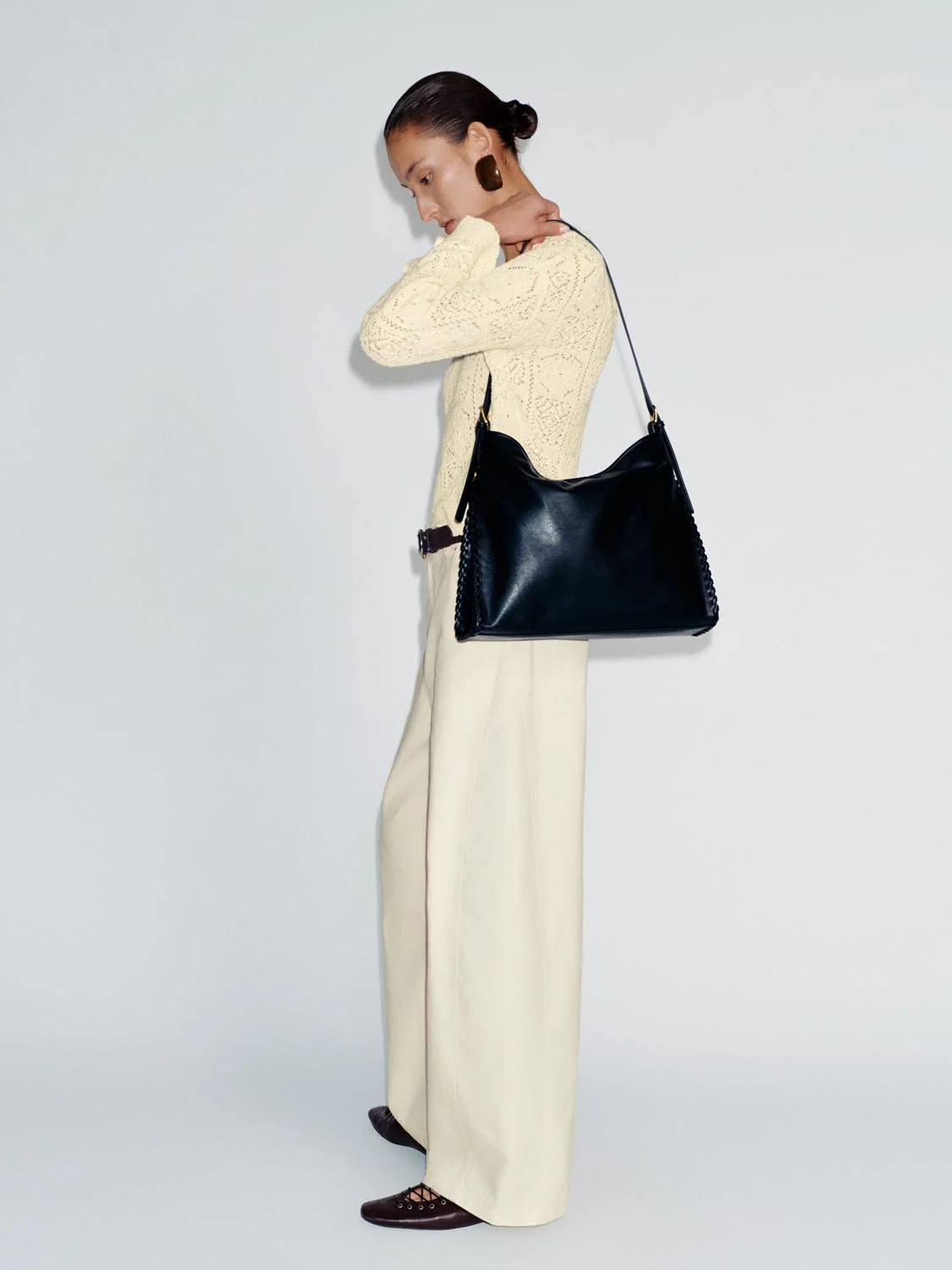 Faux Leather Shoulder Bags - Image 8