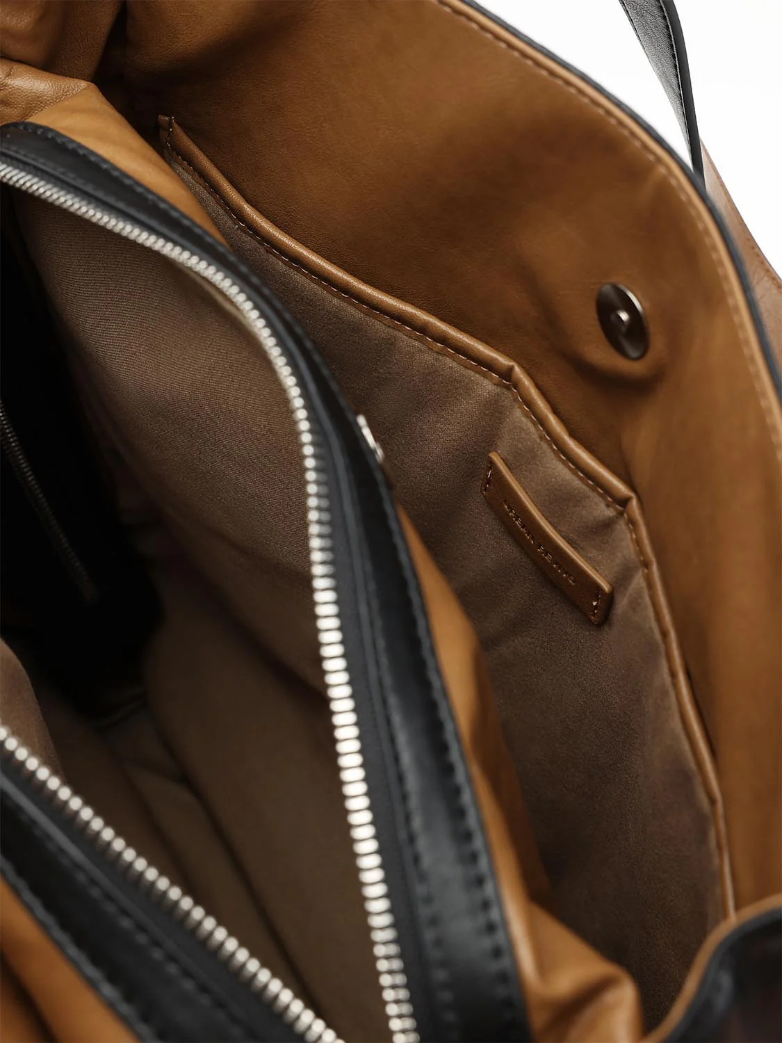Faux Leather Shoulder Tote Bags - Image 5