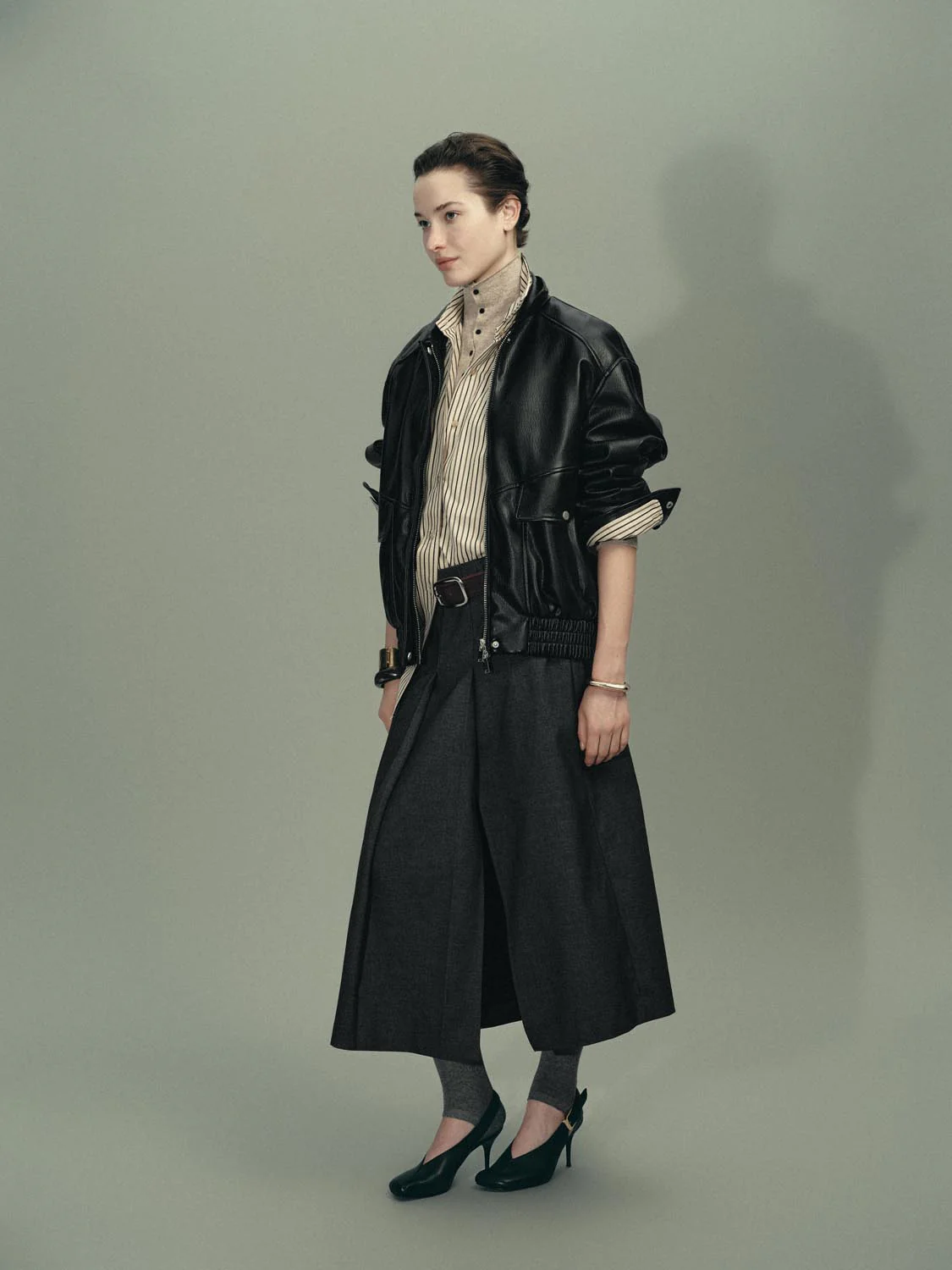 Flap Pocket Bomber Jackets - Image 5