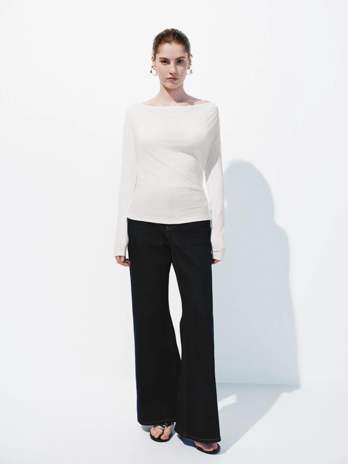 Flare Leg Jeans - Image 6