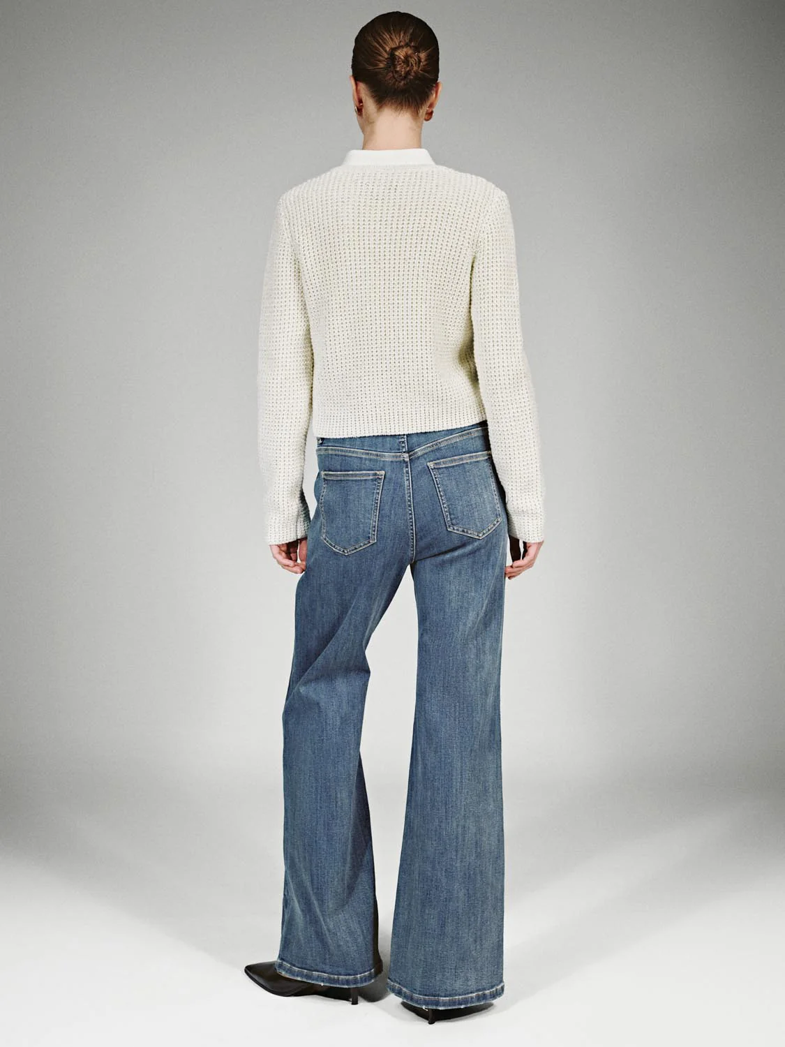 Flare Leg Jeans - Image 6