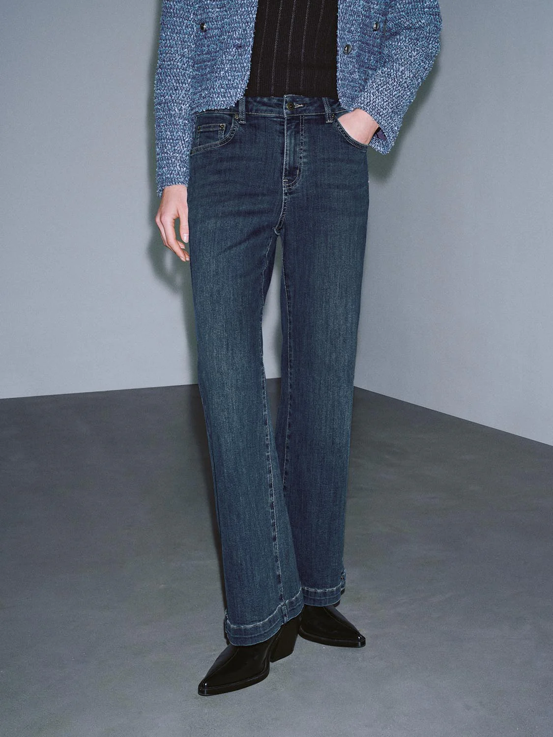 Flare Leg Jeans