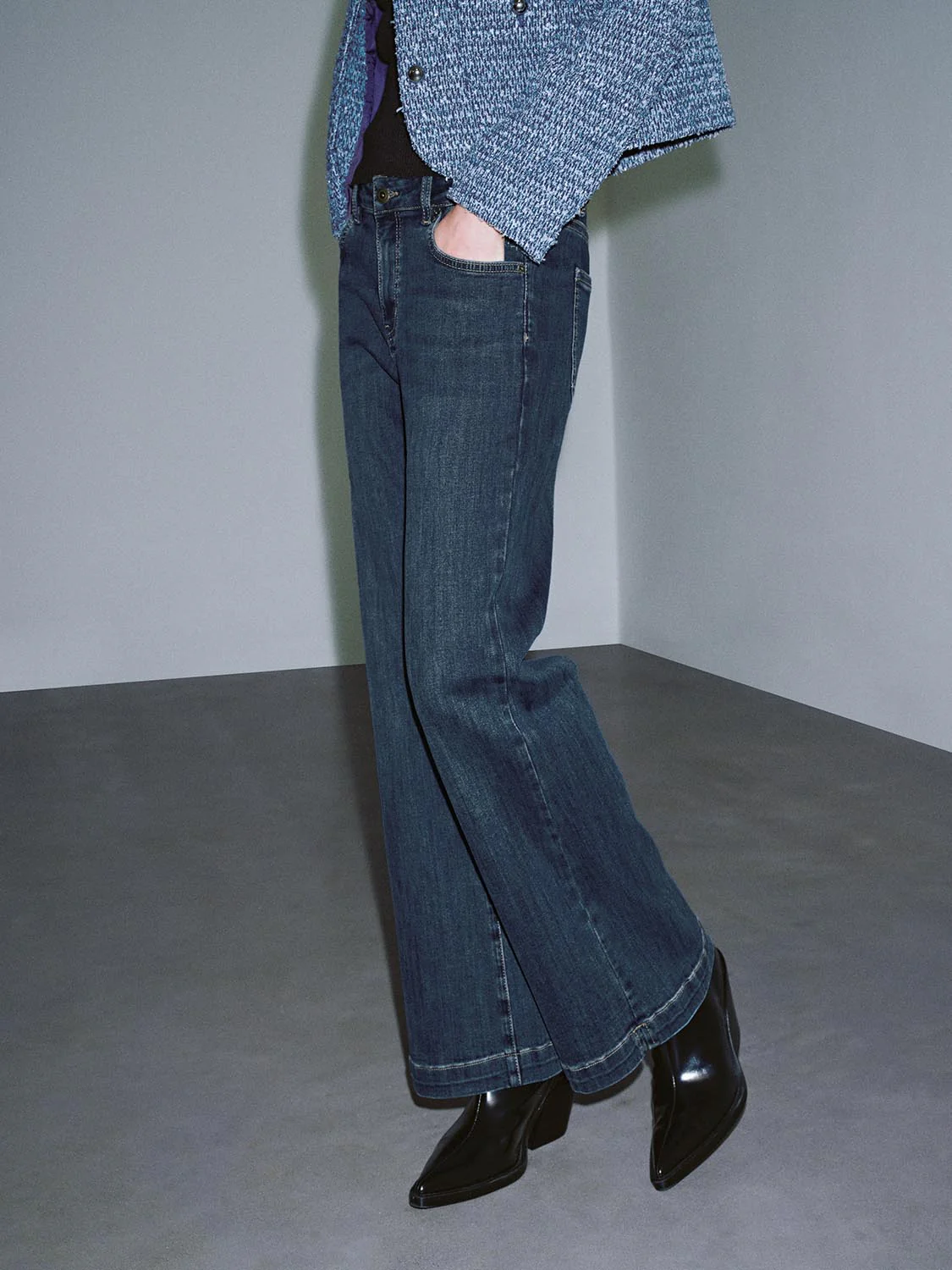 Flare Leg Jeans - Image 3