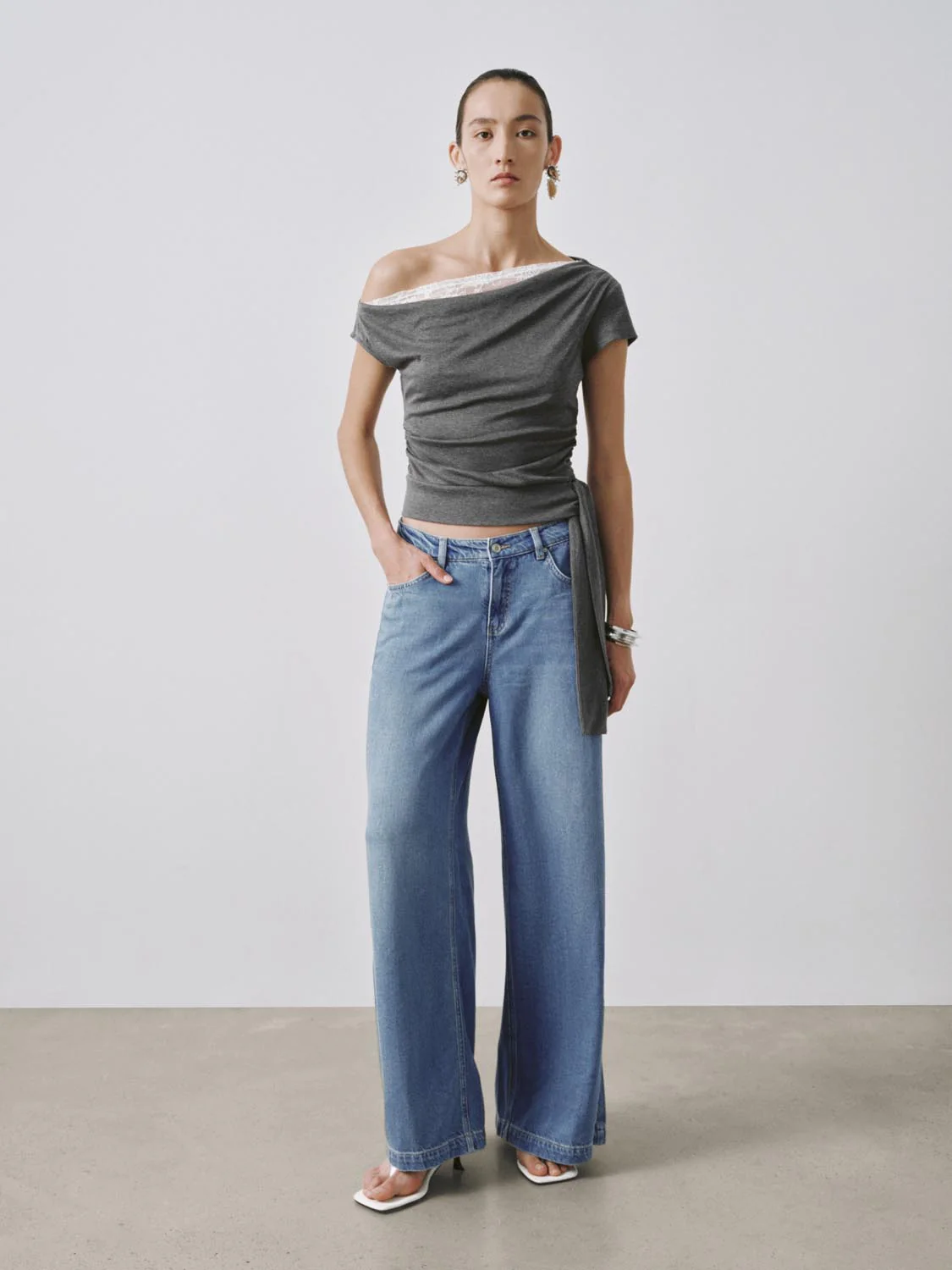 Flare Leg Jeans - Image 7