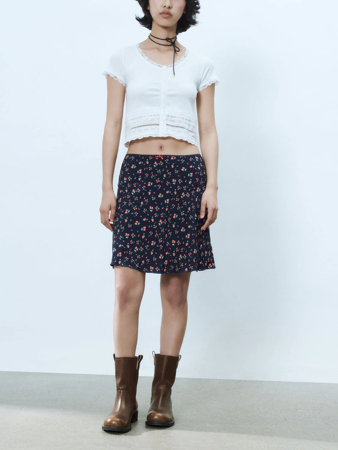 Floral A-Line Skirts - Image 2
