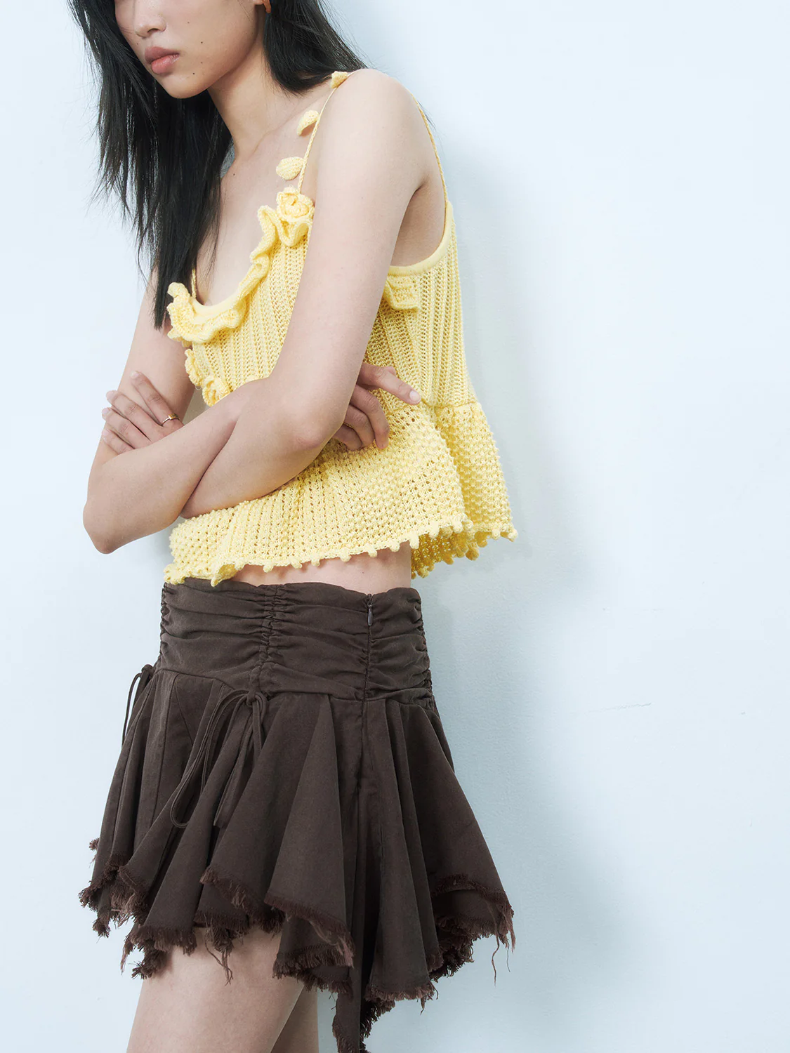Flower Crochet Cami Tops - Image 14