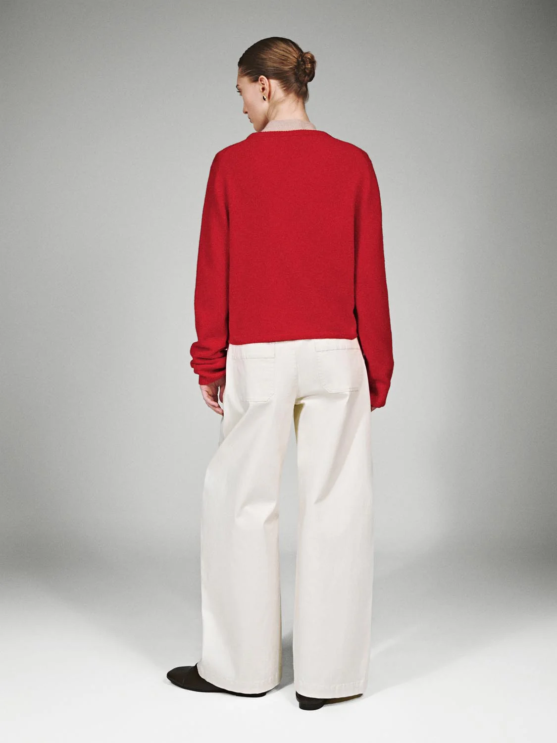 Frog Button Crew Neck Knitted Cardigans - Image 6