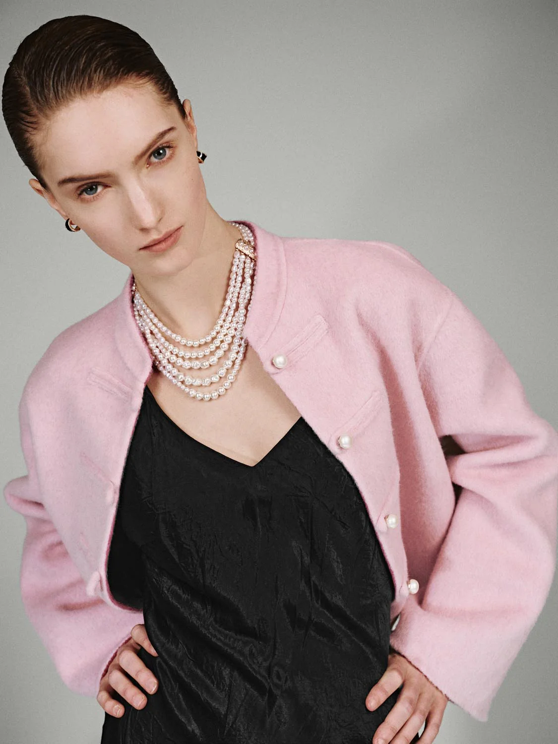 Frog Button Wool Blend Jackets - Image 3