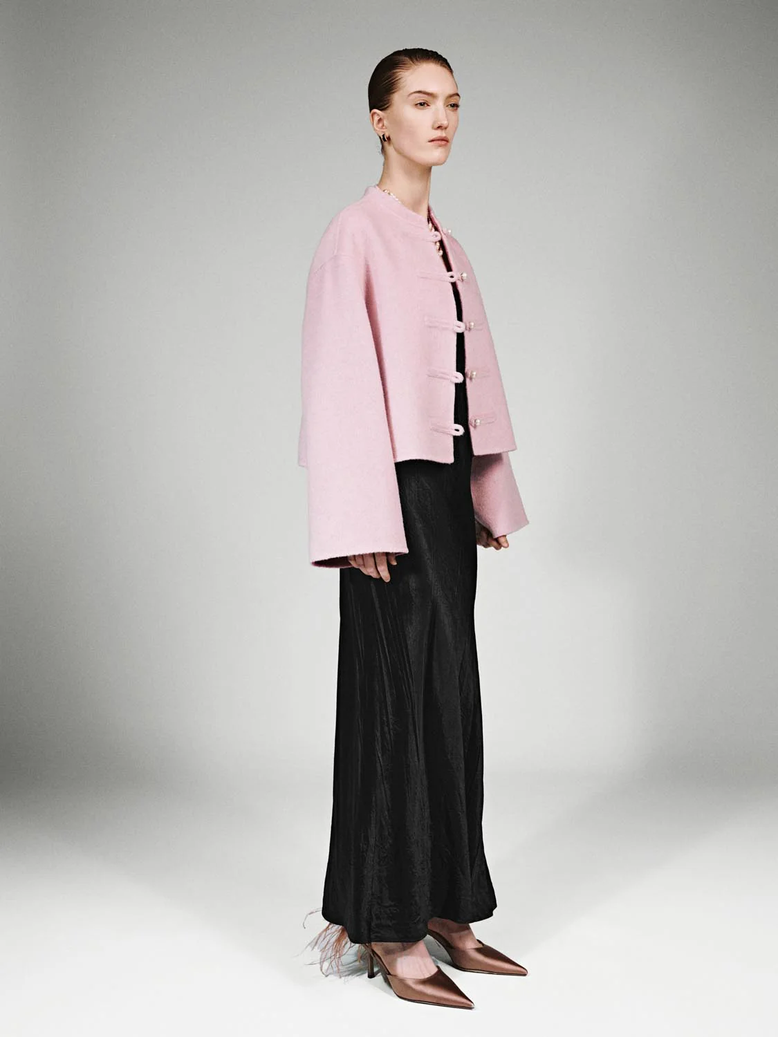 Frog Button Wool Blend Jackets - Image 5