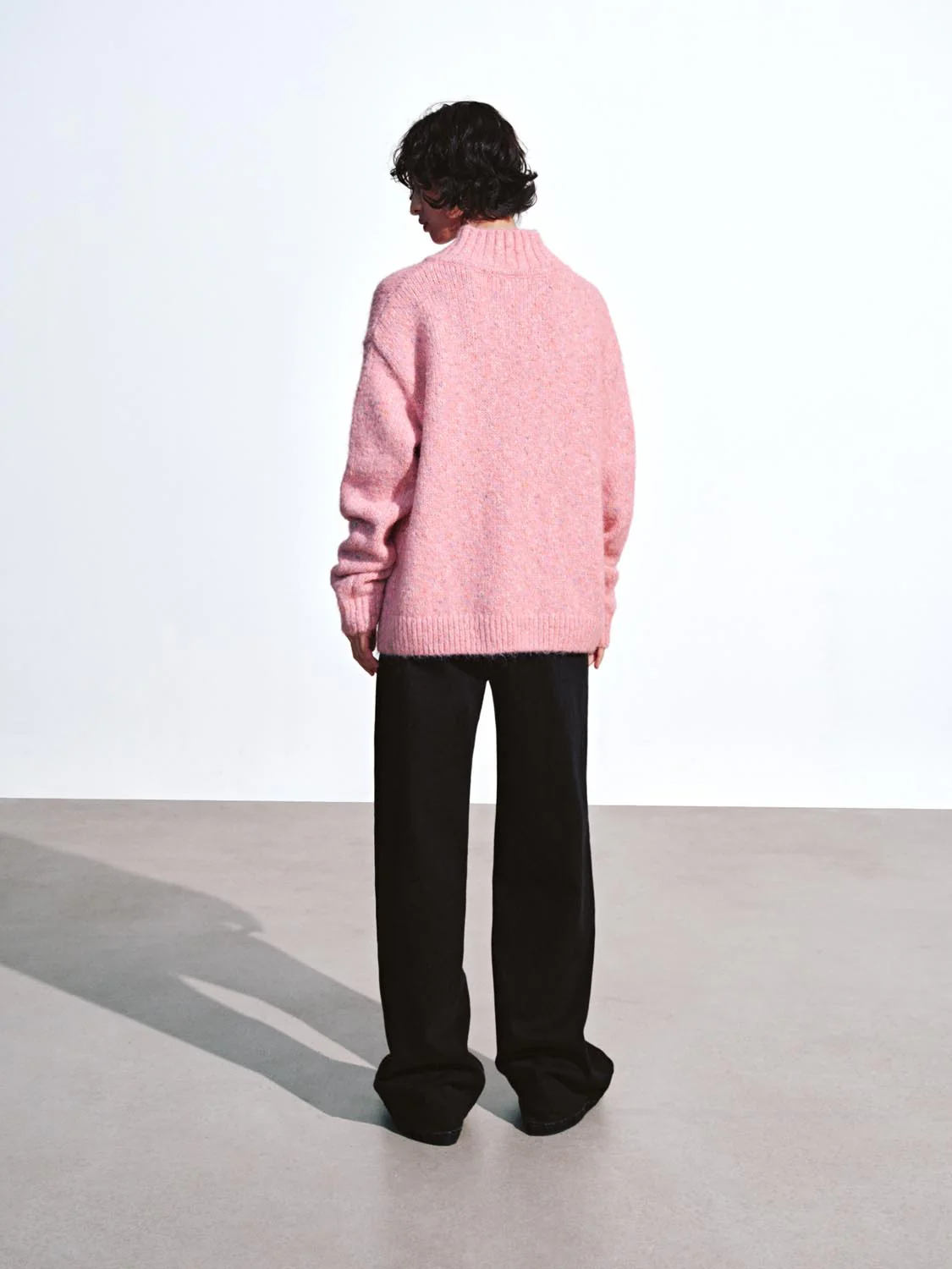 Henley Neck Thick Knitted T-Shirts - Image 14