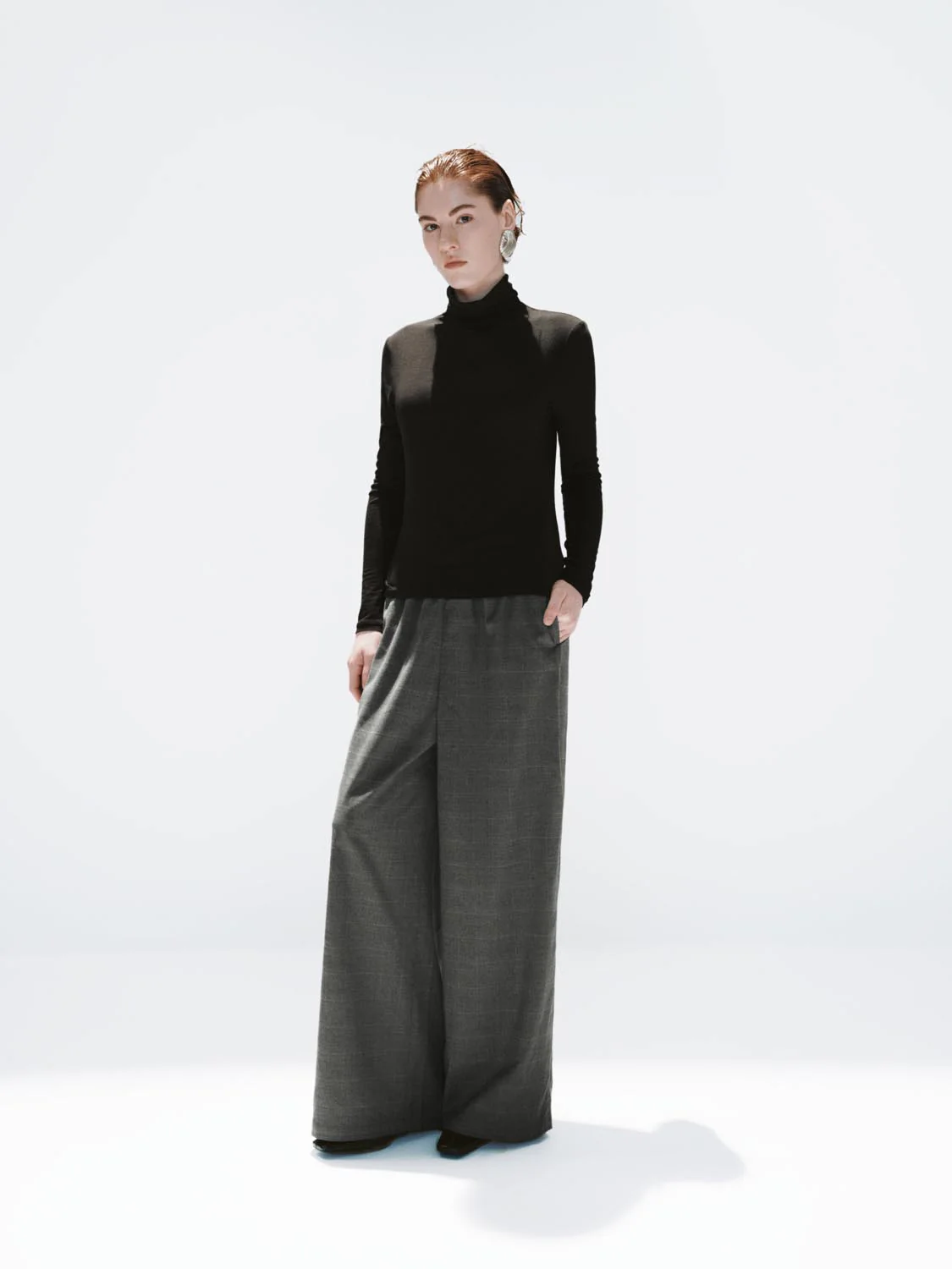 High Neck Long Sleeve T-Shirts - Image 4