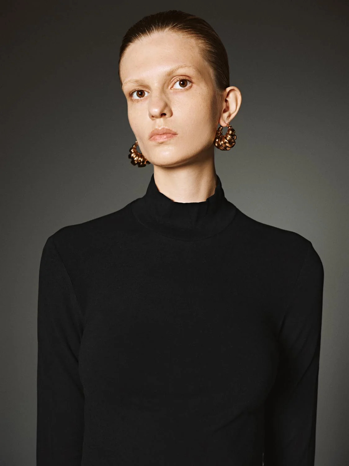 High Neck Long Sleeve T-Shirts - Image 3