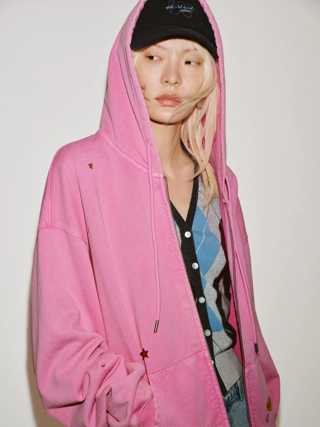 Hooded Drawstring Printed Jackets - Image 3