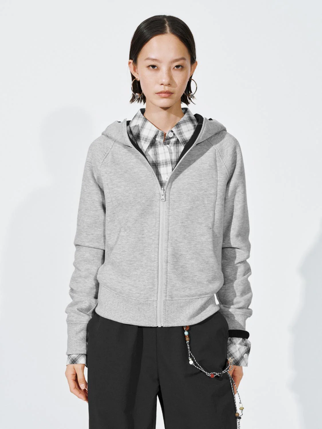 Hooded Zip Up Track Jackets - Image 9