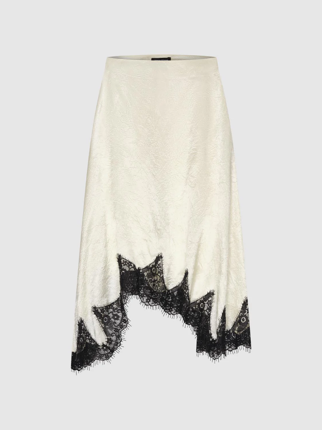Irregular Lace Hem A-Line Skirts