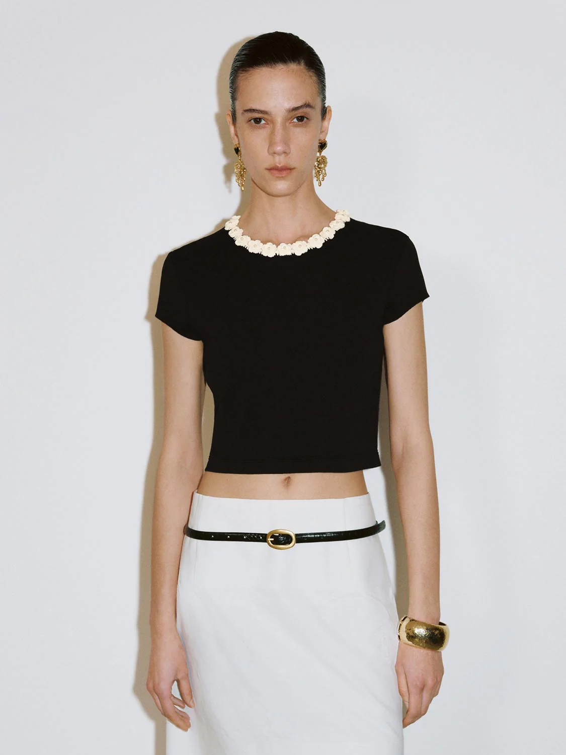 Knitted Short Sleeve T-Shirts - Image 8