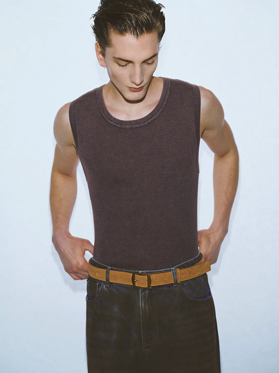Knitted Sleeveless T-Shirts - Image 20