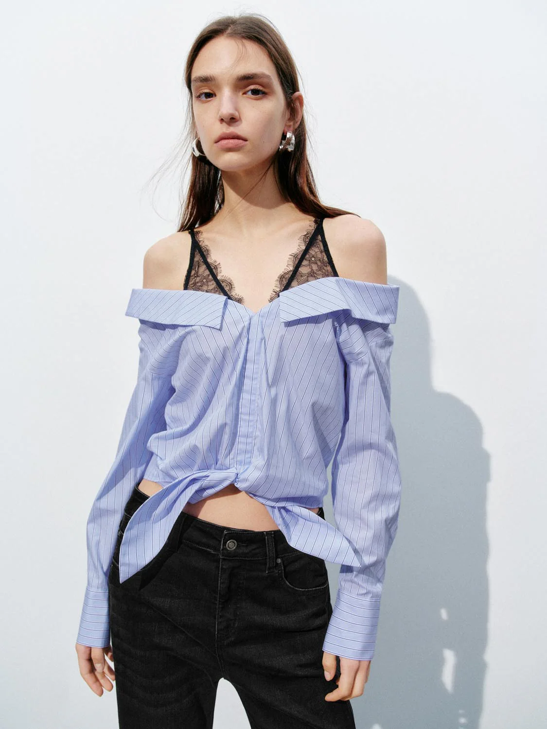 Lace Decor Overhead Shirts - Image 8