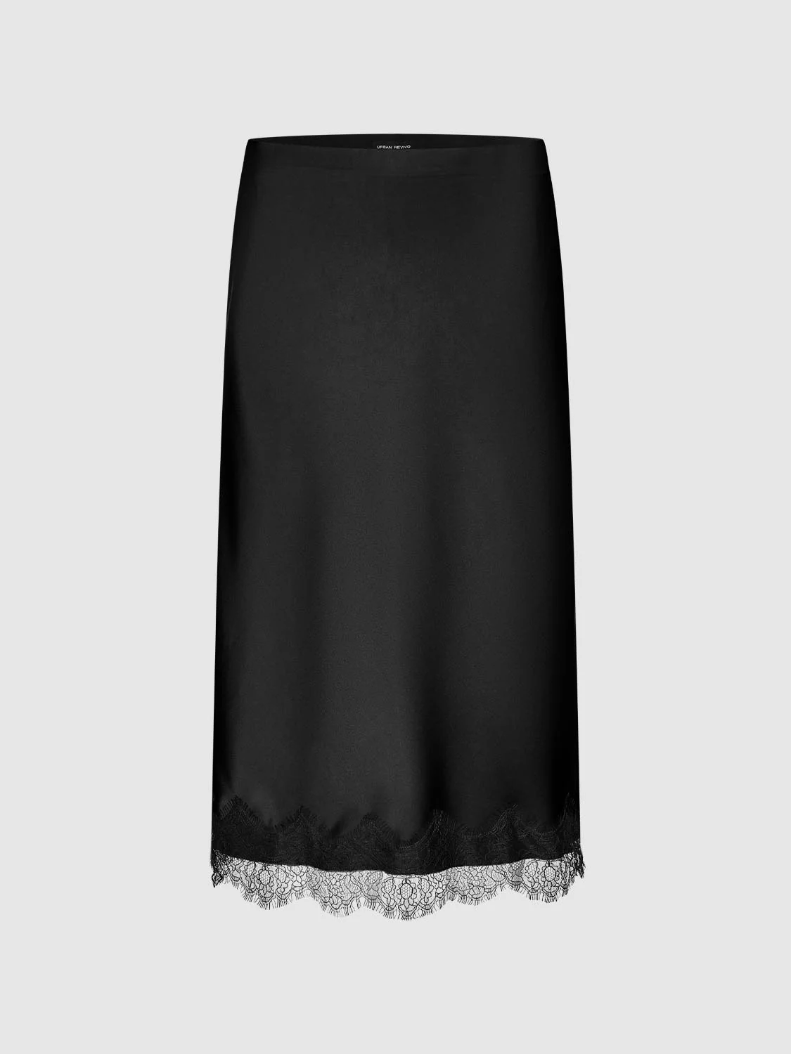 Lace Hem A-Line Midi Skirts - Image 10