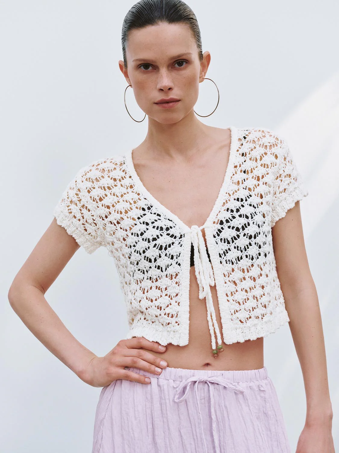 Lace Knitted Cardigans