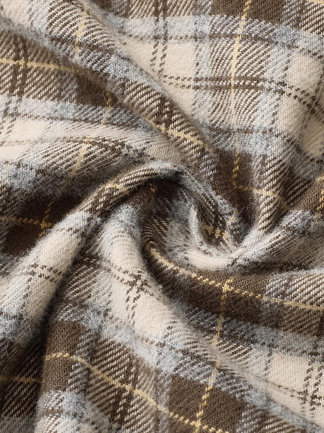 Lace Patched Check Shirts - Image 8