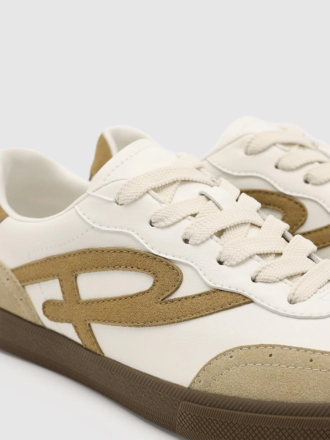 Lace-Up Contrast Trainers - Image 6