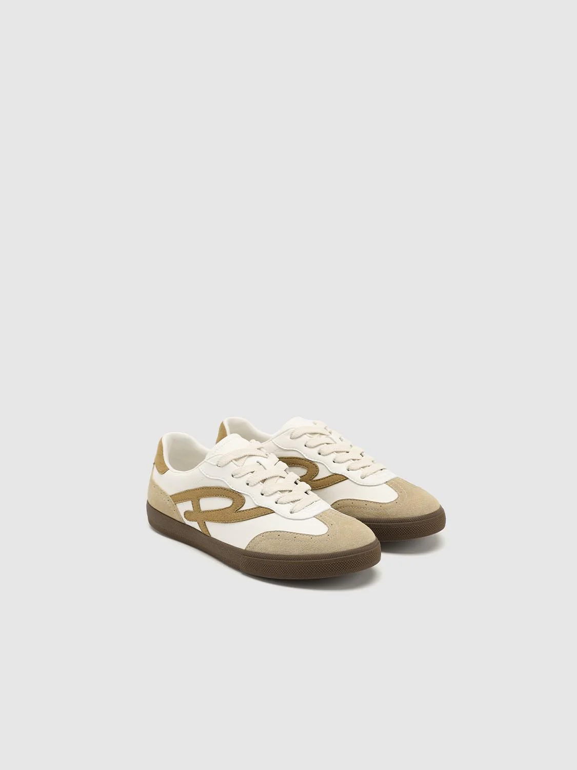 Lace-Up Contrast Trainers - Image 7